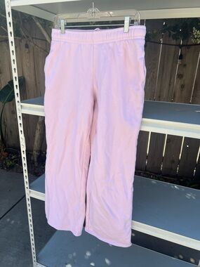 PacSun Pastel Pink Fleece Joggers